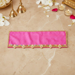 Thread Jarkan Stone Work Magenta Small Chunri