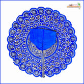 Blended Moti Cutdana Work Blue Laddu Gopal Poshak