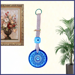 Fengshui Floral Design Evil Eye Hanging