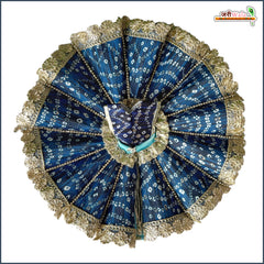 Blended Cone Lace Jarkan Work Multicolor Laddu Gopal Poshak