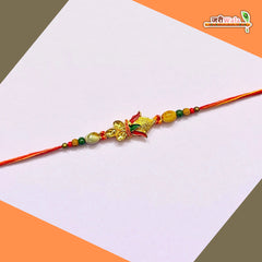 Fancy Handcrafted Kalash Nariyal Rakhi With Roli Chawal