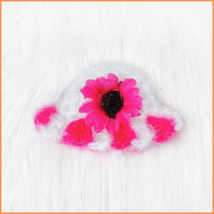 LG Woolen Cap Pink & Magenta