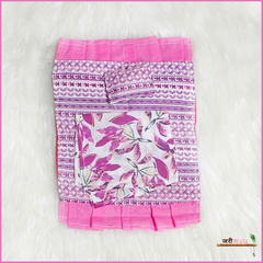 Cotton Printed 3 Piece Gadda Takia Set Baby Pink