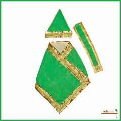 Shaneel Lace Work Green Sai Baba Poshak