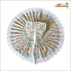 Cotton Floral Print (Multicolor) Laddu Gopal Poshak