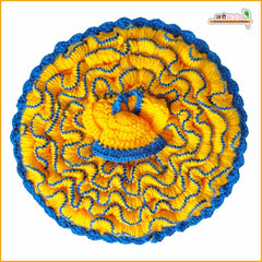 Woolen Fancy Multicolor Laddu Gopal Poshak With Cap