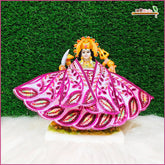 Blended Thread Sitara Stone Work Baby Pink Lehnga Patka