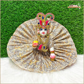 Coton Plain Multicolor Laddu Gopal Poshak
