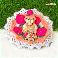 Woolen Fancy Multicolor Laddu Gopal Poshak With Cap