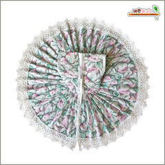 Cotton Floral Print (Multicolor) Laddu Gopal Poshak