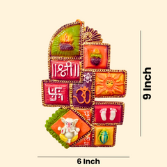 Hanging Navgrah Vastu Plate - 9 Inch