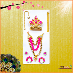 LG Magenta Shringar Set