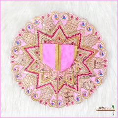 Blended Thread Sitara Stone Work Baby Pink Poshak