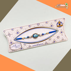 Fancy Handcrafted Evil Eye Rakhi