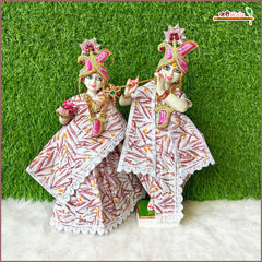 Cotton Leaf Print Multicolor Jugal Jodi Poshak
