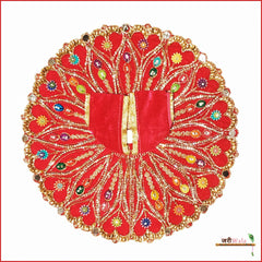 Shaneel Jarkan Stone Work Magenta Laddu Poshak