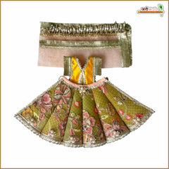 Blended Cone Thread Sitara Work Multicolor Lehnga Chunri