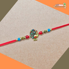 Fancy Handcrafted Peacock Rakhi