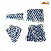Cotton Color Print Blue Jugal Jodi Poshak