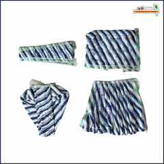 Cotton Color Print Blue Jugal Jodi Poshak