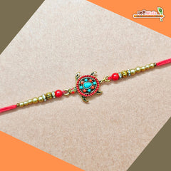 Fancy Handcrafted Turtle Rakhi