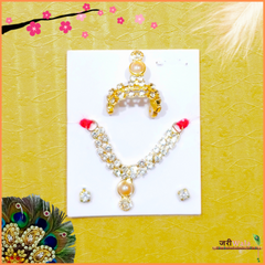 LG Golden Mukut Mala Set