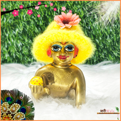 LG Woolen Cap Yellow & Purple