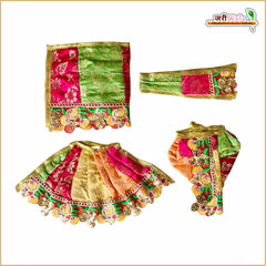 Blended Thread Lace Sitara Work Multicolor Jugal Jodi Poshak
