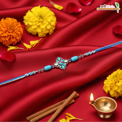 Fancy Handcrafted Antique Multicolor Rakhi