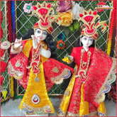 Blended Cone Thread Sitara Work Multicolor Jugal Jodi Poshak