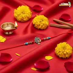 Fancy Handcrafted Peacock Rakhi