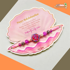 Fancy Handcrafted Antique Om Rakhi