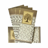 Digital Banyan Leaf Print Shagun Envelopes (Lifafe)