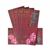 Digital Floral Print Shagun Envelopes (Lifafe)