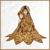 Shanil Lace Work Baghambar Shiv Ji Poshak - ZARIIWALAA