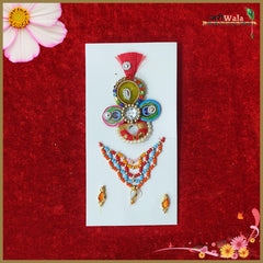 LG Fancy Kalgi Mala & Tops Set