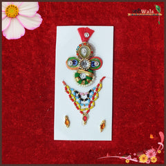 LG Fancy Kalgi Mala & Tops Set