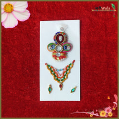 LG Fancy Kalgi Mala & Tops Set