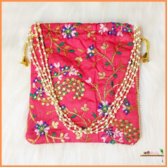 Elegant and Colorful Thread Work Handmade Gutthi