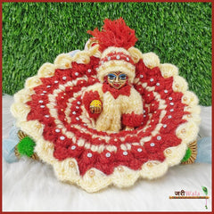 Woolen Fancy Multicolor Poshak With Cap