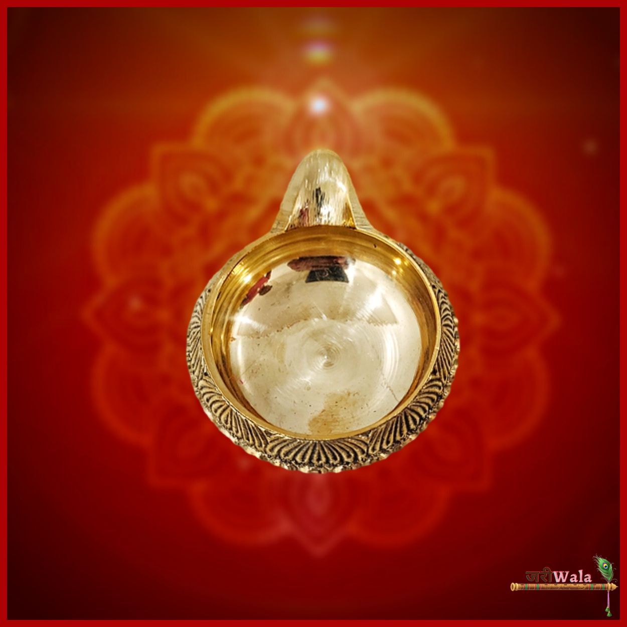 Traditional Brass Fancy Jot (Sizes Available) - ZARIIWALAA