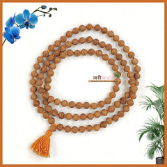 White Chandan Jaap Mala - ZARIIWALAA