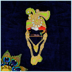 LG Green Mukut Mala Set