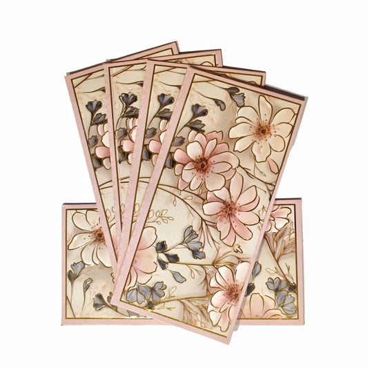 Digital Floral Print  Shagun Envelopes (Lifafe)