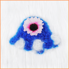 LG Woolen Cap Blue