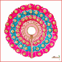 Blended Thread Pearl Work Multicolor Poshak