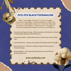 Evil Eye (Black Tourmaline) Bracelet