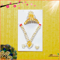 LG Golden Mukut Mala Set