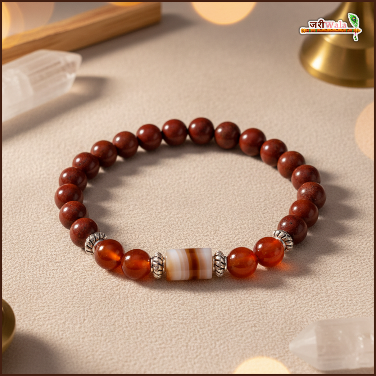 Mesh (Aries) Rashi Bracelet – Strength, Courage & Mars Energy