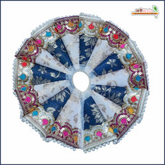Blended Cone Thread Sita Moti Work Multicolor Laddu Gopal Poshak